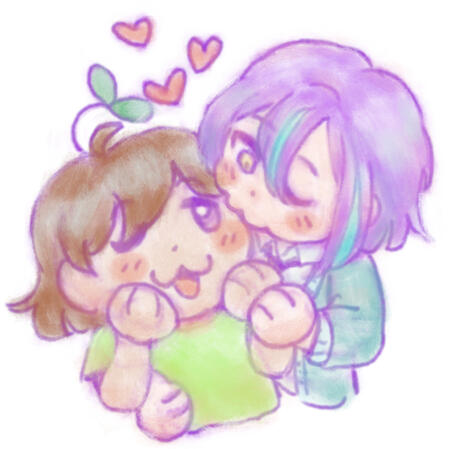 Selfship, 2 personajes, +2 colores (regalo para Matcha⚝)